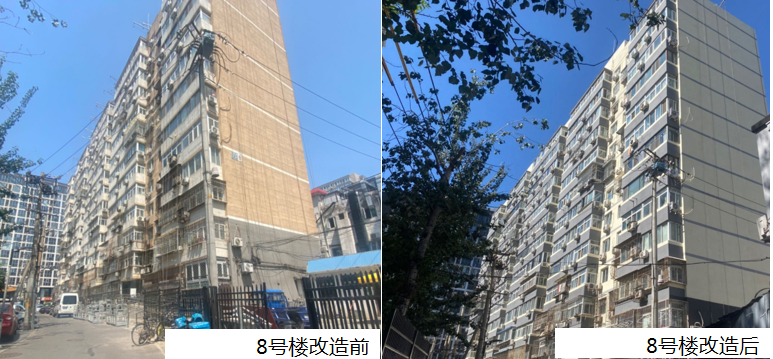 工程掠影:龍?zhí)督值缽V渠門內(nèi)大街6號(hào)樓、8號(hào)樓綜合整治項(xiàng)目